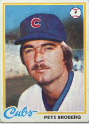 1978 Topps Baseball Cards      722     Pete Broberg
